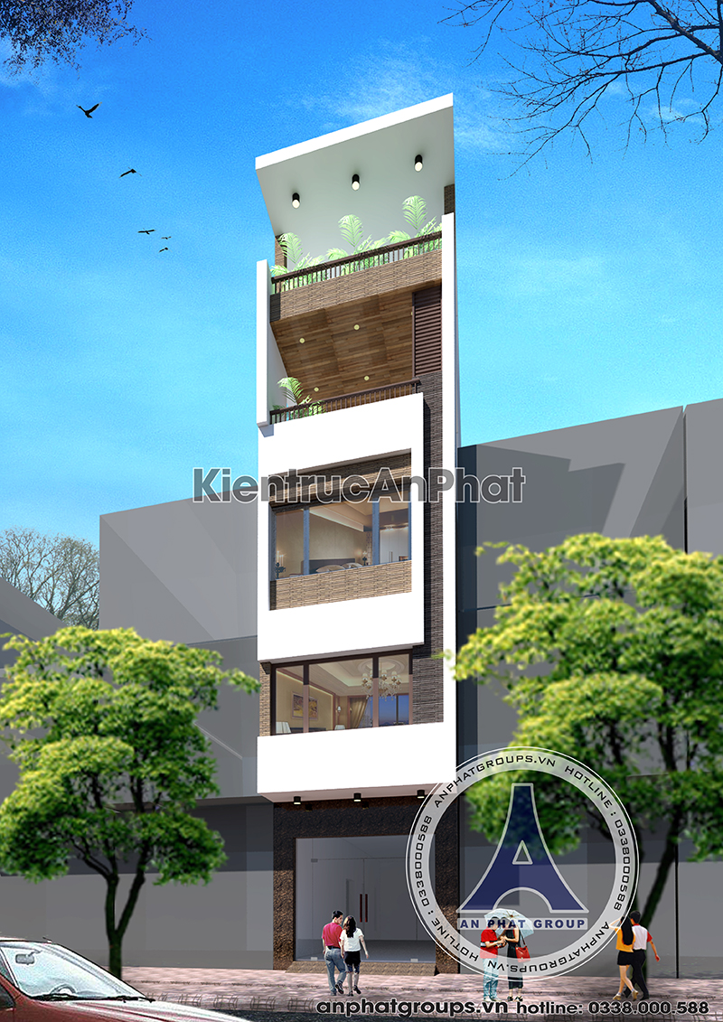 Tổng hợp những thiết kế mẫu nhà phố ngang 4m ấn tượng nhất - WEDO - Công ty  Thiết kế Thi công xây dựng chuyên nghiệp hàng đầu Việt Nam